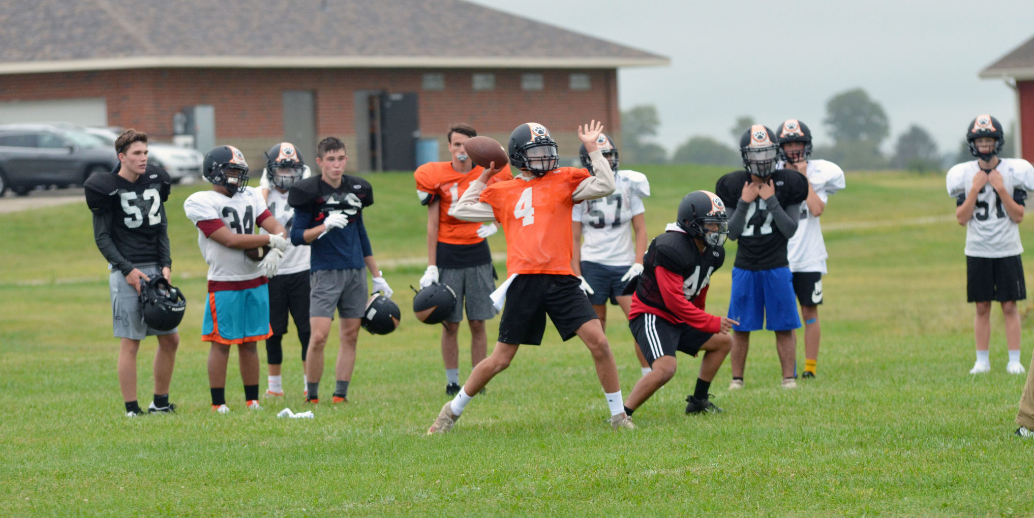 Bay Football Practice